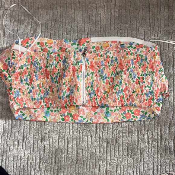 Hello Molly Multicolor Floral Bandeau - Picture 3 of 3